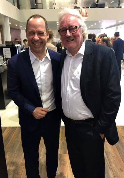 Ralf-Georg Gronau mit Michael Otremba auf der ITB 2019